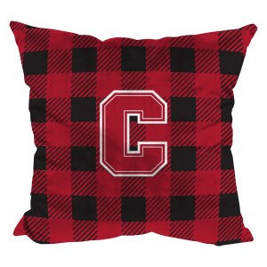 Red Buffalo Block C Plaid Premium Pillow