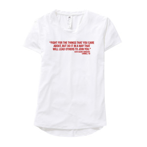 Ivy Citizens Women's RBG Fight Quote Tee