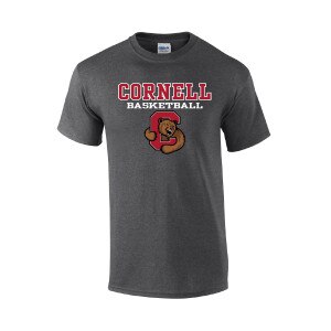 Cornell Basketball Over Bear Through C Tee