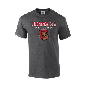 Cornell Sailing Over Bear Through C Tee