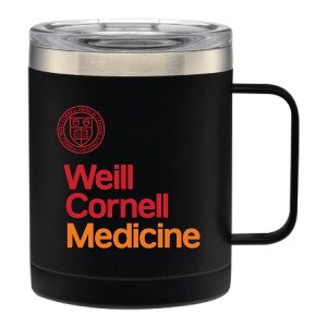 Black Camper Mug Weill Cornell Medicine Seal