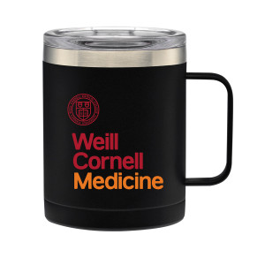 Black Camper Mug Weill Cornell Medicine Seal