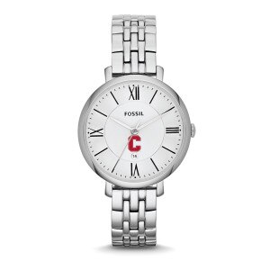 Women's Fossil Jacqueline Silver Stainless Steel Watch Block C
