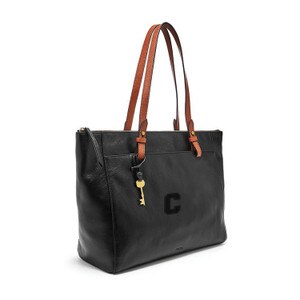 Fossil Black Rachel Tote with Block C