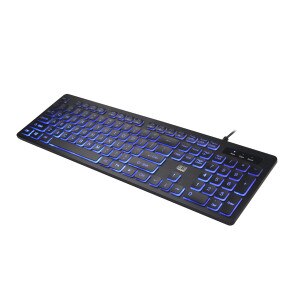 Adesso Large Print Illuminated USB Keyboard