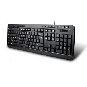 Adesso Spill-Resistant Multimedia USB Keyboard