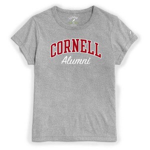Women's Cornell Over Script Alumni Tee