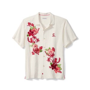 Tommy Bahama Cornell Azule Oasis Silk Shirt