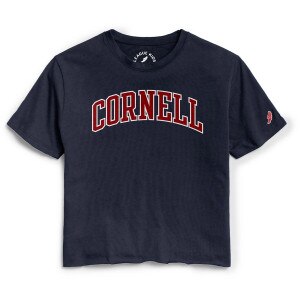 Youth Girls Cornell Cut Off Tee