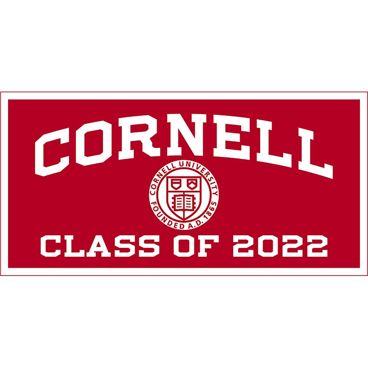 Cornell 2022 Schedule Class Of 2022 18X36 Banner