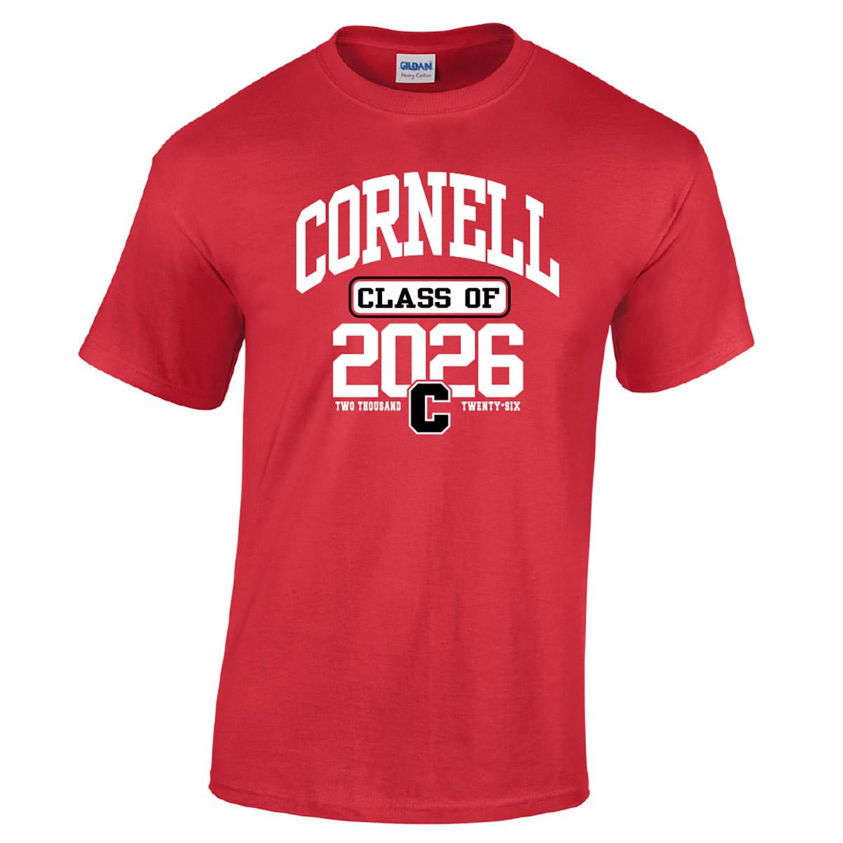 Cornell Class of 2026 Tee | Men | Tops & T-Shirts Cornell Class of 2026 Tee | Men | Tops & T-Shirts