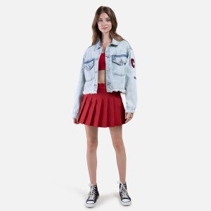 Women's Cornell Cropped Denim Jacket