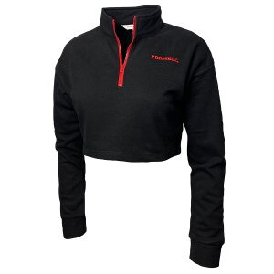 Women's Cornell Cropped Quarter Zip