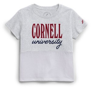 Youth Girls Cornell Colorblock Tee