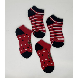 Cornell Stripe and Dot 2-Pack of Socks