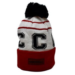 Block C Pom Beanie