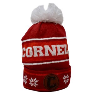 Cornell Snowflake Cuff Beanie