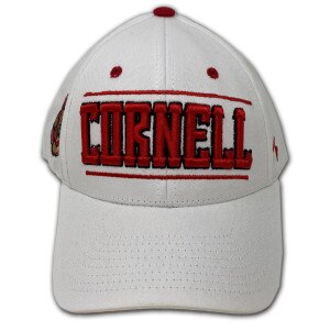 Cornell with Side Bear Through C Embroidery Cap