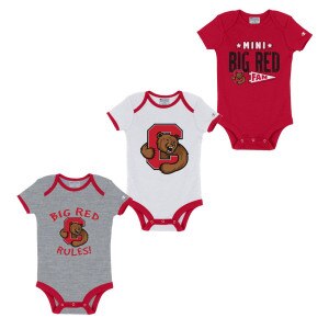 Infant Cornell Three-Pack Onesie Set