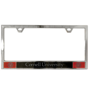 Cornell University Double Seals License Plate Frame