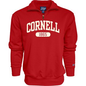Cornell 1865 Applique Quarter Zip