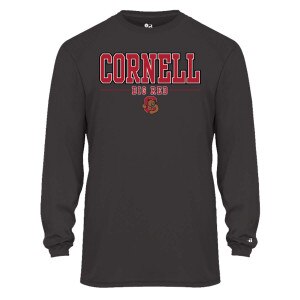 Cornell Bear Through C Long Sleeve Tee