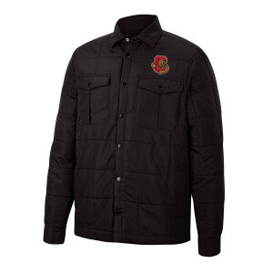 Bear Through C Quilted Snap Jacket