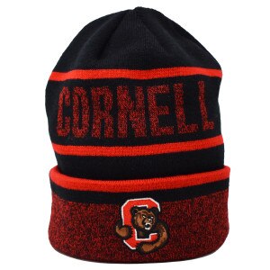 Cornell Hockey Marled Yarn Beanie