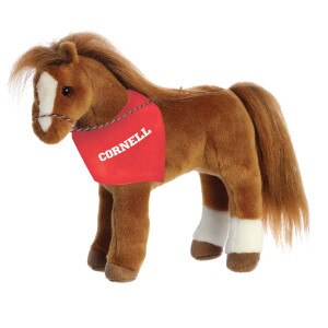 Cornell Quarter Horse Plush Horse