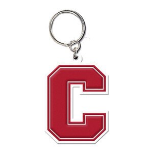 Block C Silicone Keytag