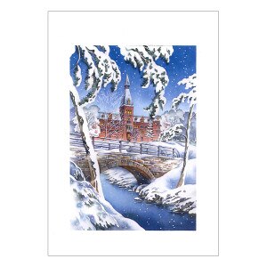 Cheryl Chalmers Winter Sage Hall Note Card