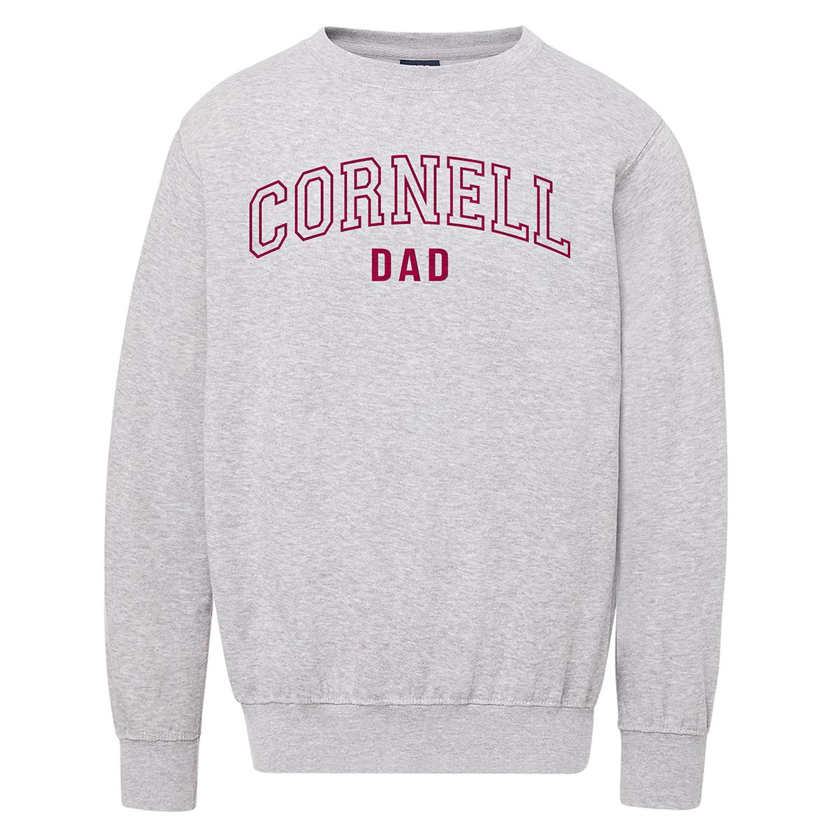 Cornell Embroidered Dad Crew | Sweatshirts & Pullovers