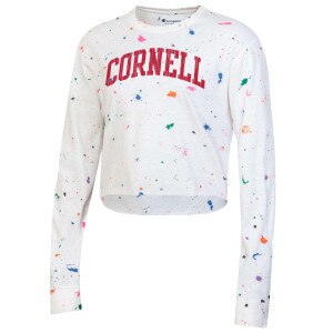 Women's Cornell Paint Drop Long Sleeve