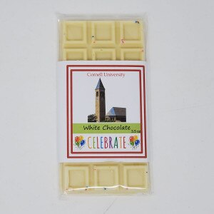 Finger Lakes Chocolates Cornell Celebrate White Chocolate Bar