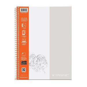 Whitelines Wirebound Sketchbook
