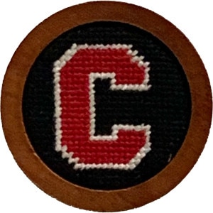 Needlepoint Golf Ball Marker Block C