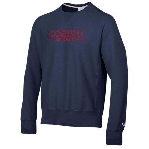 Cornell University Embroidered Crew