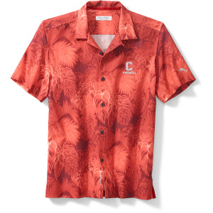 Tommy Bahama Block C Over Cornell Camp Shirt