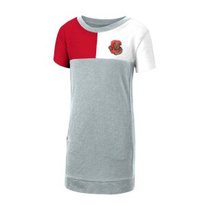 Toddler Bear Through C Color Block Dress