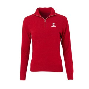 Women's Cornell Heritage Collection Merino Half Zip