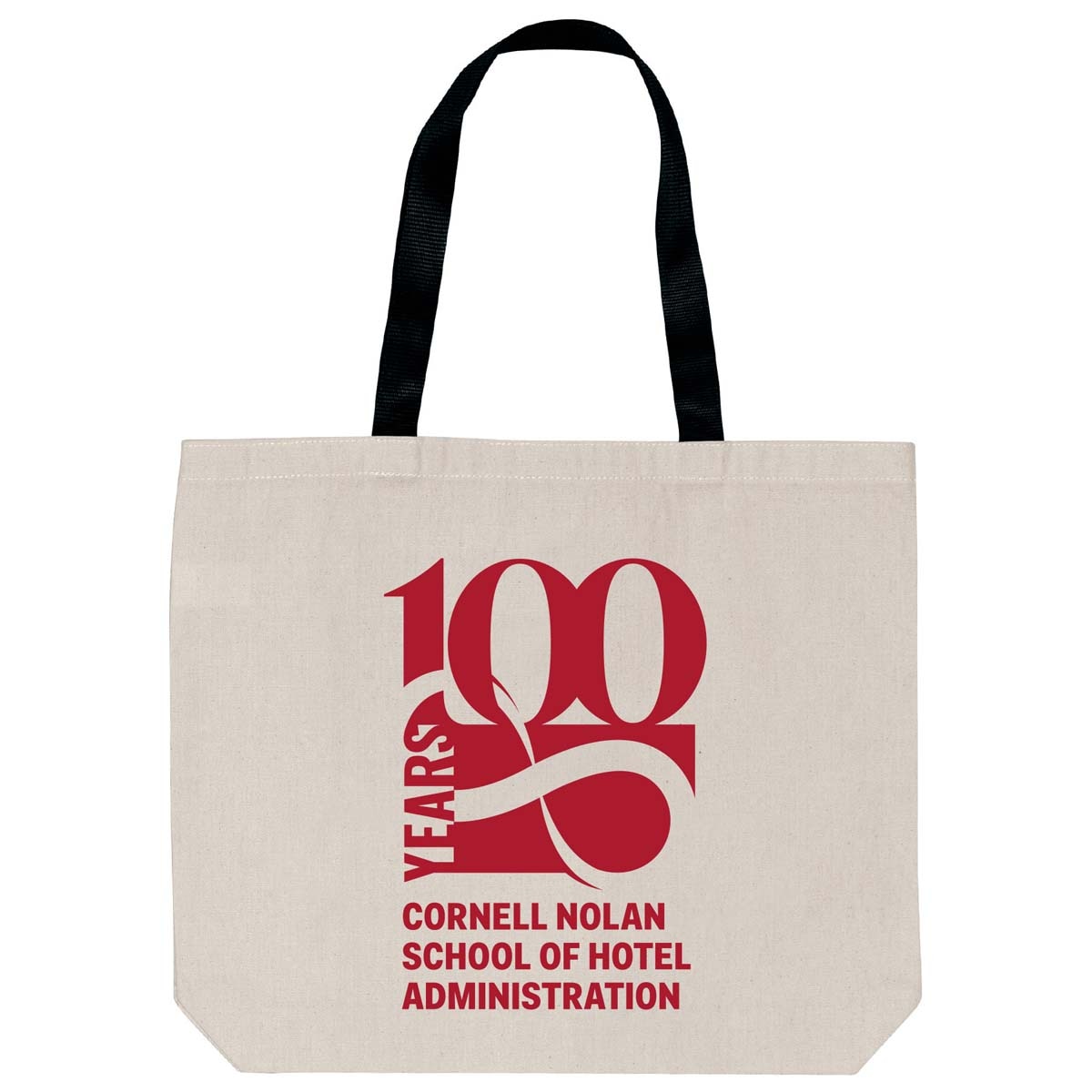 Cornell Nolan School of Hotel Administration 100th Anniversary Cotton Shoulder Tote