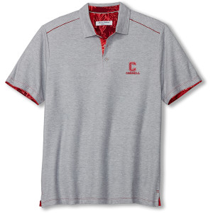 Tommy Bahama Block C over Cornell Tailgater Polo