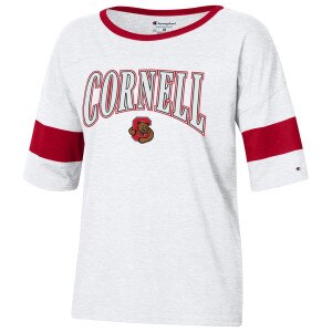 Women's Champion Cornell Over Block C Oversized Tee