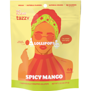 Tazzy Candy Spicy Mango Lollipops