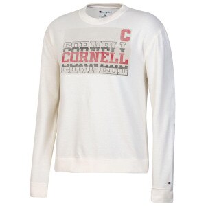 Women's Champion Block C Over Cornell Repeating French Terry Crew