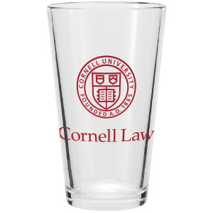 Cornell Law Pint Glass