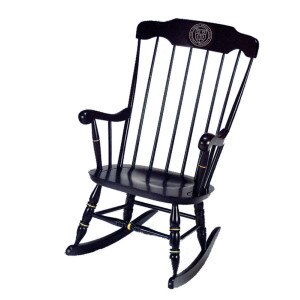 Weill Cornell Medicine Boston All Black Rocking Chair