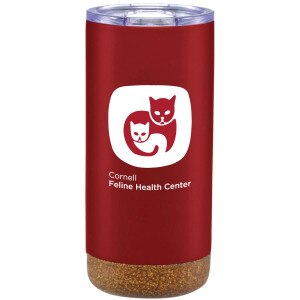 Cornell Feline Health Center Cork Tumbler