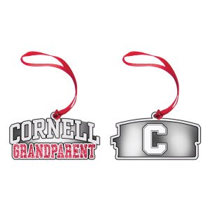 Cornell Grandparent Pewter Ornament