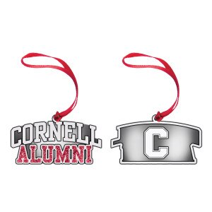 Pewter Cornell Alumni Ornament